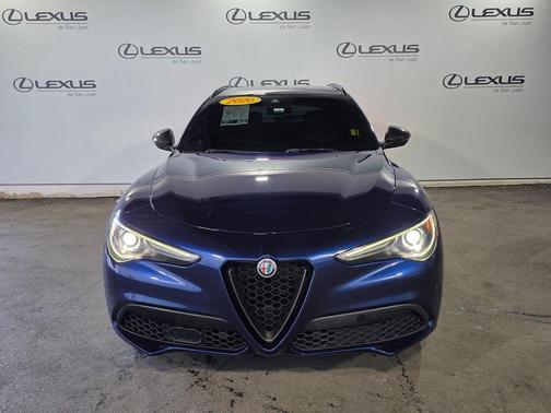 Blue Metallic 2020 Alfa Romeo Stelvio Ti Sport