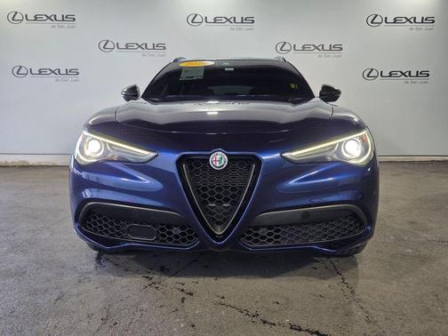 Blue Metallic 2020 Alfa Romeo Stelvio Ti Sport