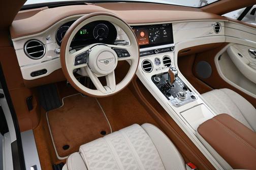 Glacier White 2025 Bentley Continental GT Speed