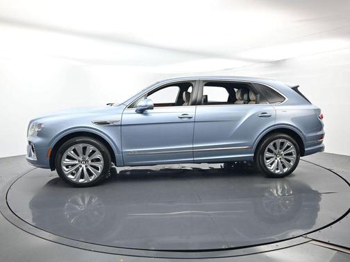 Fountain Blue Metallic 2023 Bentley Bentayga EWB Azure