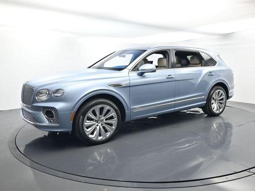 Fountain Blue Metallic 2023 Bentley Bentayga EWB Azure