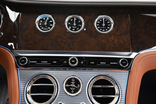 Orange Flame Metallic 2022 Bentley Continental GT V8