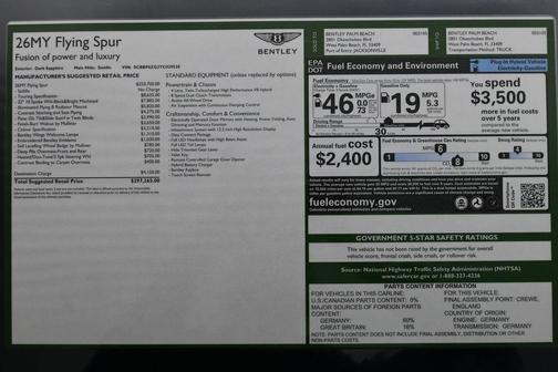 Dark Sapphire 2026 Bentley Flying Spur