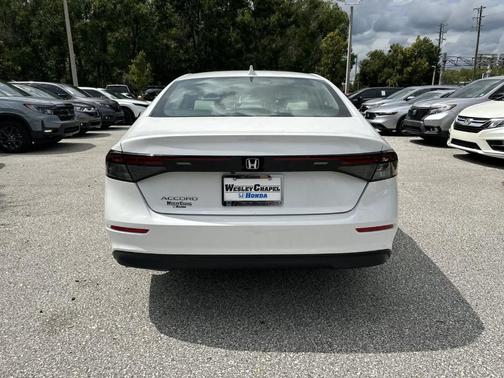 Platinum White Pearl 2025 Honda Accord LX
