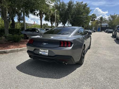 Carbonized Gray Metallic 2025 Ford Mustang EcoBoost