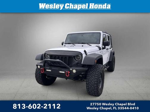Bright White Clearcoat 2017 Jeep Wrangler Unlimited Sport