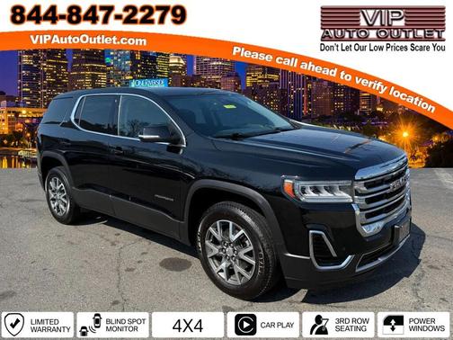 Ebony Twilight Metallic 2021 GMC Acadia AWD SLE