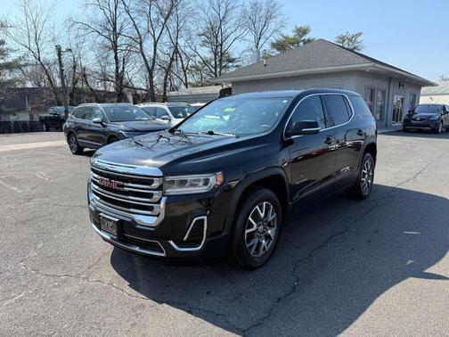 Ebony Twilight Metallic 2021 GMC Acadia AWD SLE