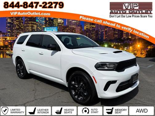 White Knuckle Clearcoat 2021 Dodge Durango GT Plus