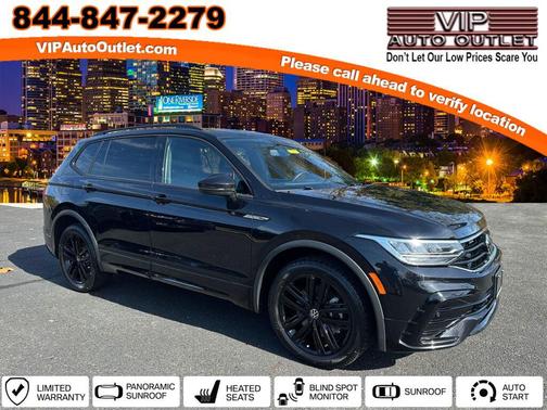 2022 Volkswagen Tiguan 2.0T SE R-Line Black