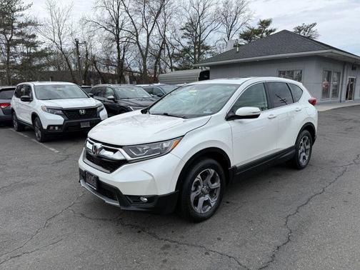 White Diamond Pearl 2017 Honda CR-V EX