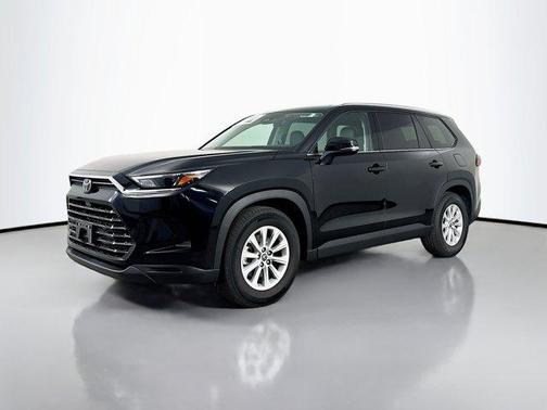 Midnight Black Metallic 2025 Toyota Grand Highlander XLE