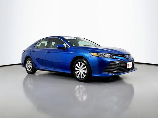 Blue Streak Metallic 2020 Toyota Camry LE