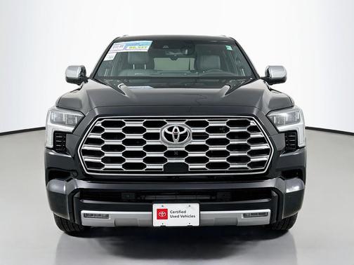 Midnight Black Metallic 2026 Toyota Sequoia Capstone