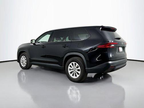 Midnight Black Metallic 2025 Toyota Grand Highlander XLE