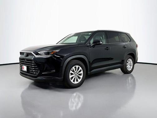 Midnight Black Metallic 2025 Toyota Grand Highlander XLE