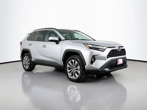 Silver Sky Metallic 2025 Toyota RAV4 XLE Premium