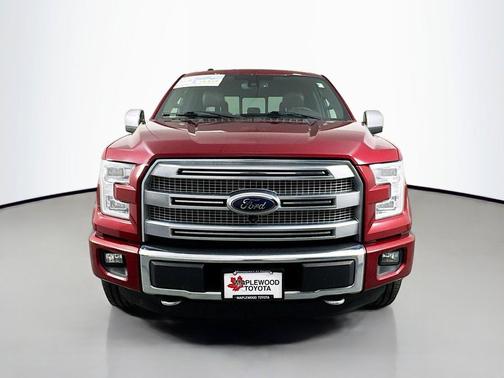 Ruby Red Metallic Tinted Clearcoat 2015 Ford F-150 Platinum