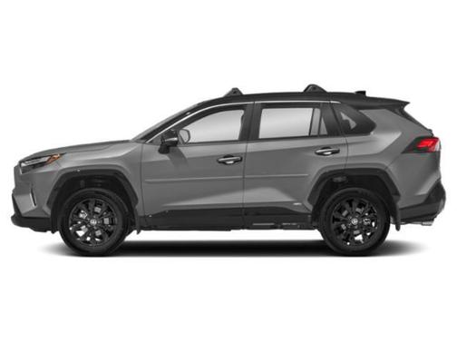 Silver Sky Metallic/Midnight Black Metallic 2022 Toyota RAV4 Hybrid SE