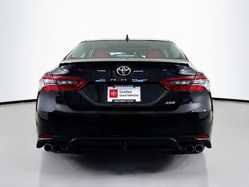 Midnight Black Metallic 2022 Toyota Camry XSE
