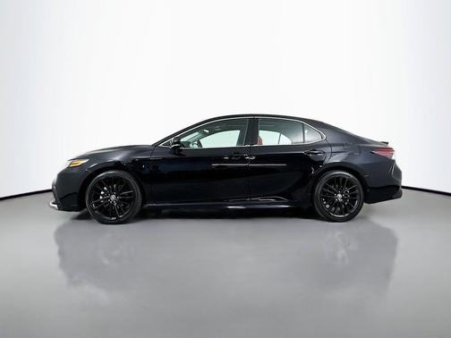 Midnight Black Metallic 2022 Toyota Camry XSE