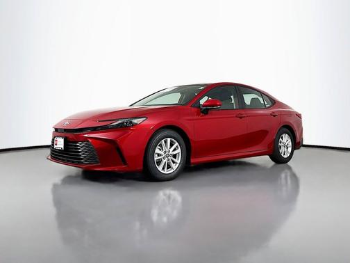 Supersonic Red 2025 Toyota Camry LE