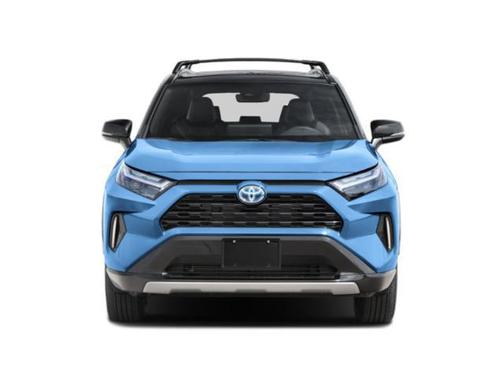 Silver Sky Metallic/Midnight Black Metallic 2023 Toyota RAV4 Hybrid SE
