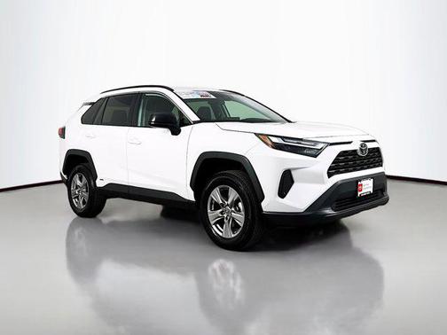 Ice Cap 2025 Toyota RAV4 Hybrid LE