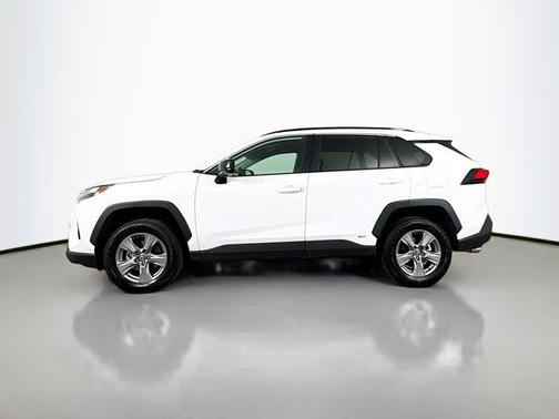 Ice Cap 2025 Toyota RAV4 Hybrid LE