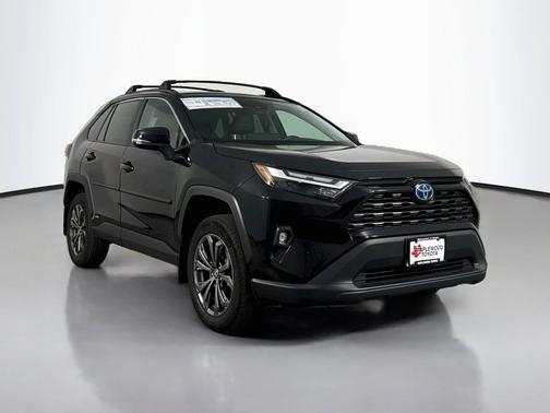 Midnight Black Metallic 2024 Toyota RAV4 Hybrid XLE Premium