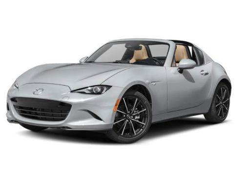 Aero Gray 2024 Mazda MX-5 Miata RF Grand Touring