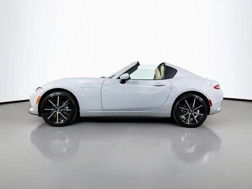 Aero Gray 2024 Mazda MX-5 Miata RF Grand Touring