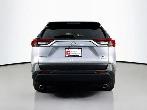Silver Sky Metallic 2025 Toyota RAV4 Hybrid XLE