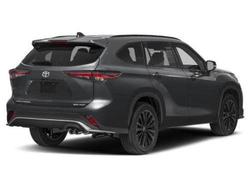 Midnight Black Metallic 2025 Toyota Highlander XSE
