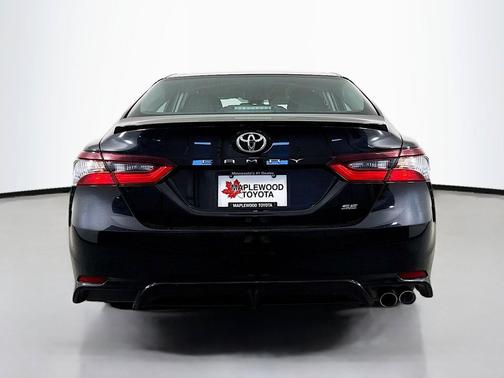 Midnight Black Metallic 2023 Toyota Camry SE