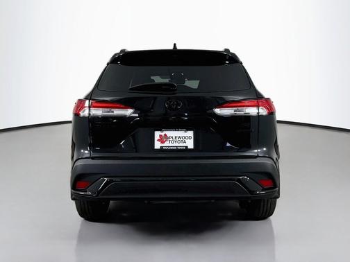 Jet Black 2024 Toyota Corolla Cross Hybrid SE