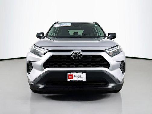 Silver Sky Metallic 2025 Toyota RAV4 Hybrid LE