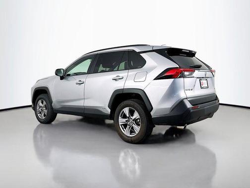Silver Sky Metallic 2025 Toyota RAV4 Hybrid LE