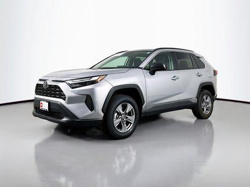 Silver Sky Metallic 2025 Toyota RAV4 Hybrid LE