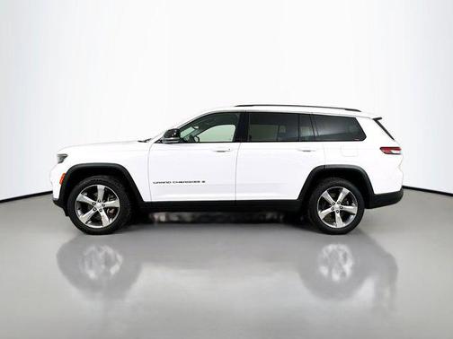 Bright White Clearcoat 2021 Jeep Grand Cherokee L Limited