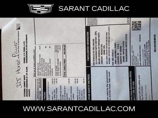 2023 Cadillac CT4 Premium Luxury