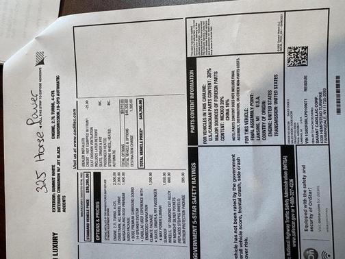 2023 Cadillac CT4 Premium Luxury