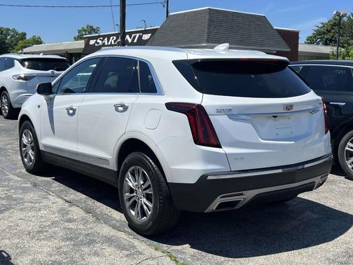 Crystal White Tri-Coat 2023 Cadillac XT5 Premium Luxury