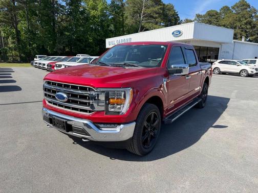 Red 2023 Ford F-150 Lariat