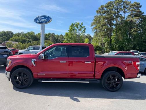 Red 2023 Ford F-150 Lariat
