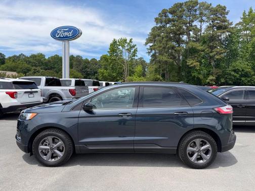 Stone Blue 2024 Ford Edge SEL