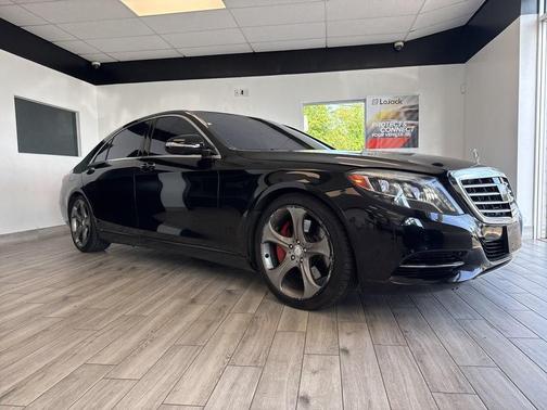 Black 2015 Mercedes-Benz S-Class 4MATIC