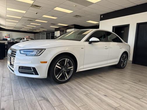 Ibis White 2017 Audi A4 2.0T Premium Plus