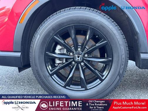 Radiant Red Metallic 2024 Honda CR-V Hybrid Sport AWD