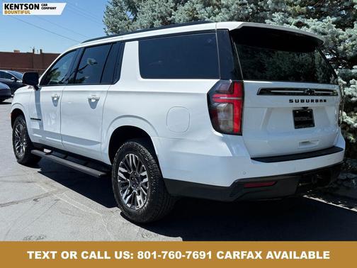 Summit White 2021 Chevrolet Suburban 4WD Z71
